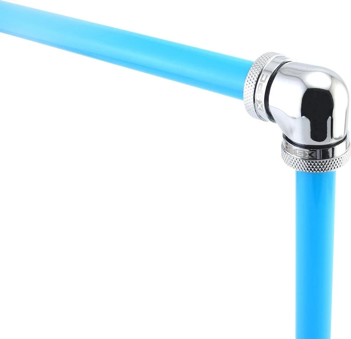 XSPC 14mm 90° L-Verbinder für Rohre, verchromt