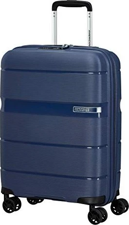 American Tourister Linex Trolley mit 4 Rollen 55cm deep navy