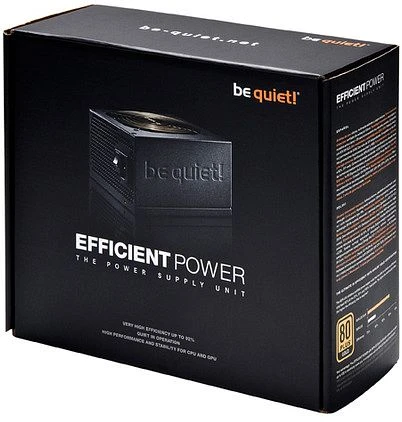 be quiet! Efficient Power F1 350W, ATX 2.3