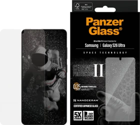 PanzerGlass Ceramic Screen Protector Ultra-Wide Fit with EasyAligner für Samsung Galaxy S26 Ultra