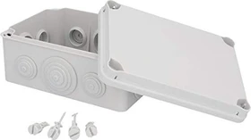 uniTEC AP-FR-Abzweigkasten IP65 162x116x76mm grau