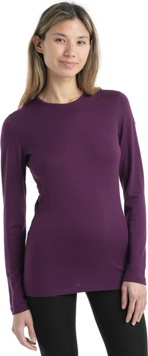 Icebreaker Merino 260 Tech Funktionsshirt langarm nightshade (Damen)