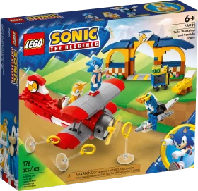 LEGO Sonic the Hedgehog - Tails Tornadoflieger mit Werkstatt