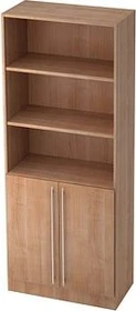 Hammerbacher Schrank 5OH V7700, Relinggriff, nussbaum, Aufbewahrungskombination