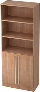 Hammerbacher Schrank 5OH V7700, Relinggriff, nussbaum, Aufbewahrungskombination