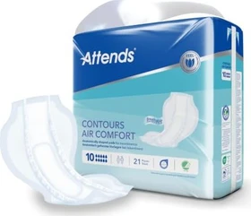 Attends Contours Air Comfort 10 Hygieneeinlage, 21 Stück
