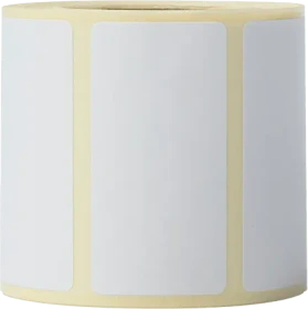 Brother Thermoetiketten, 51x26mm, weiß, 12er-Pack (6000 Etiketten)