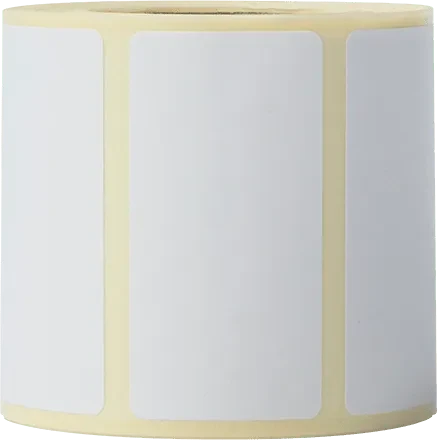 Brother Thermoetiketten, 51x26mm, weiß, 12er-Pack (6000 Etiketten)