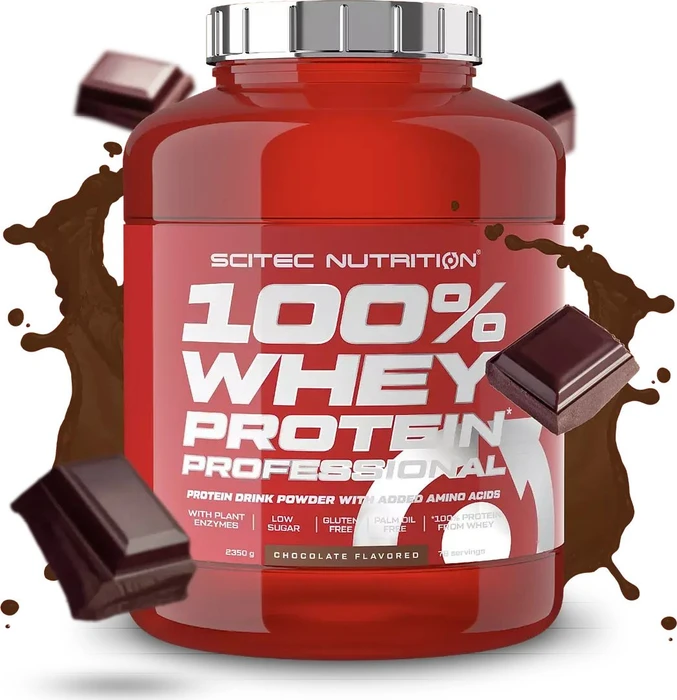 Scitec Nutrition 100% Whey Protein Professional Erdbeere 2.35kg
