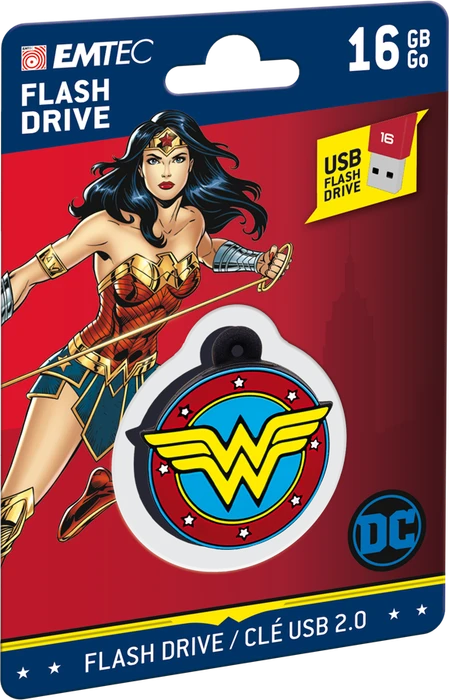 Emtec DC Comics Collector Wonderwoman 16GB, USB-A, USB 2.0