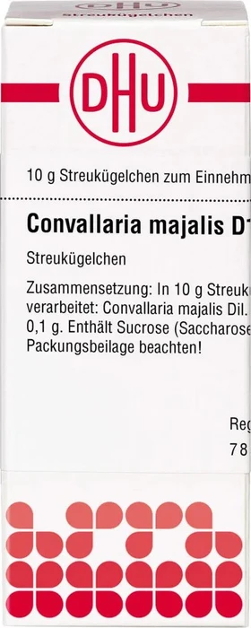DHU Convallaria Majalis D12 Globuli, 10g