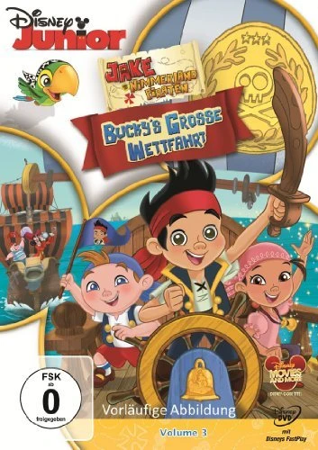 Jake und die Nimmerland Piraten Vol. 3: Buckys große Wettfahrt (DVD)
