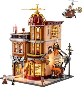 Lumibricks Steampunk-Flugclub