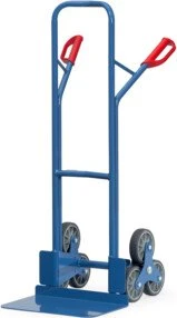 fetra Treppen-Transportkarre Stahl breit 3-armig 200kg