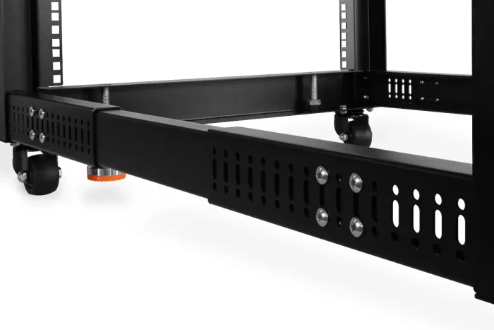 Alphacool ES 19" Open Frame Serverrack 15HE, tiefenvariabel, 1105mm tief