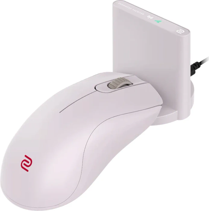 BenQ Zowie ZA12-DW-WH 4K Wireless mit Ladestation, weiß, USB