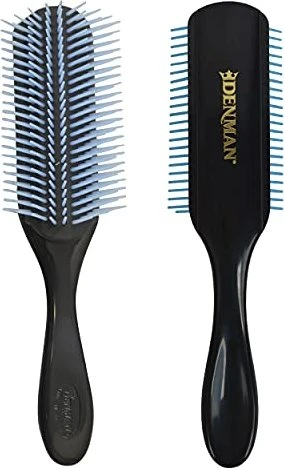 Denman D4 Fashion Effects 9 Row schwarz-blau