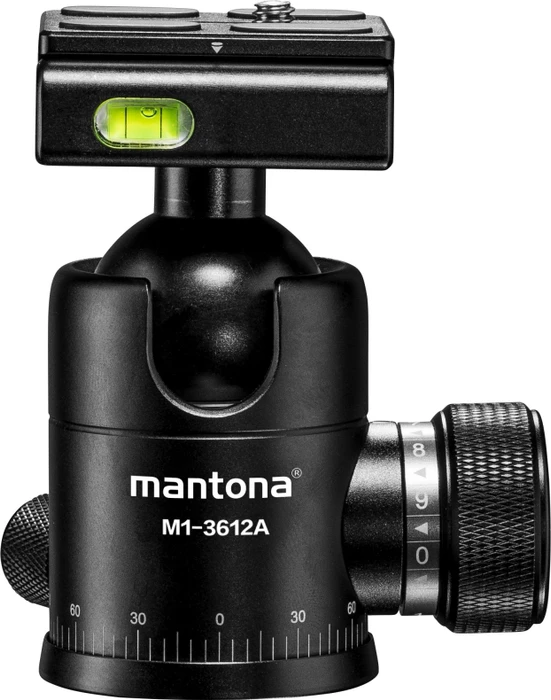 Mantona Onyx 12 Kugelkopf (M1-3612A)