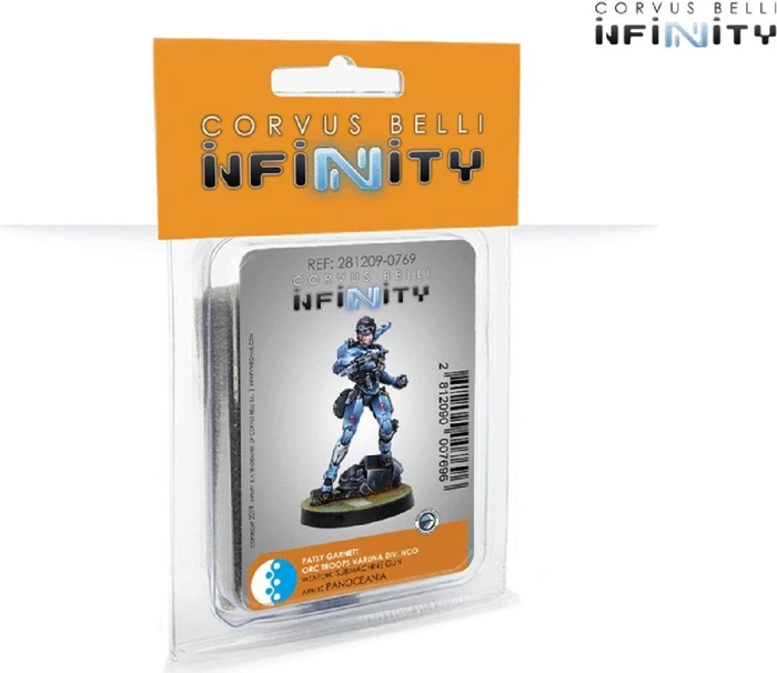 Corvus Belli Infinity - PanOceania - Patsy Garnett, Orc Troops Varuna Div. NCO (Submachine Gun)