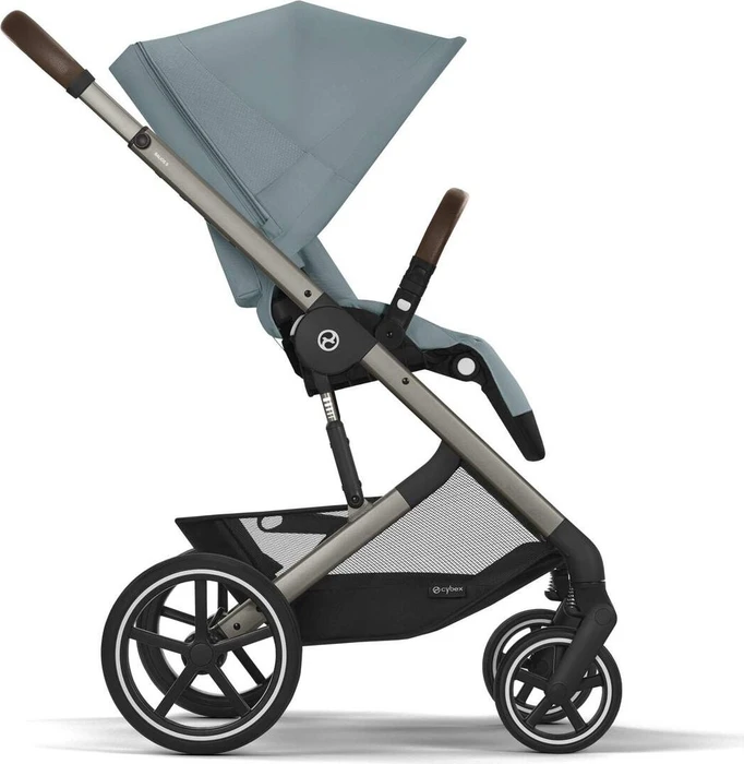 Cybex Balios S Lux Taupe Frame stormy blue 2024