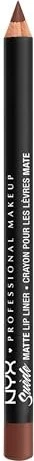NYX Suede Matte Lip Liner leon, 1g