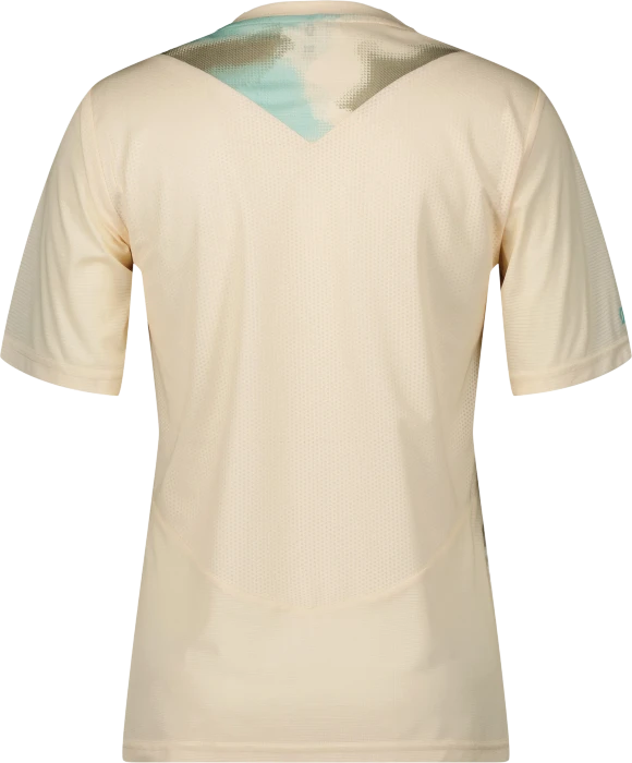 Scott Trail Vertic Trikot kurzarm cotton white/miami green (Damen)