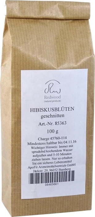 ApoFit Hibiskusblüten Tee, 100g