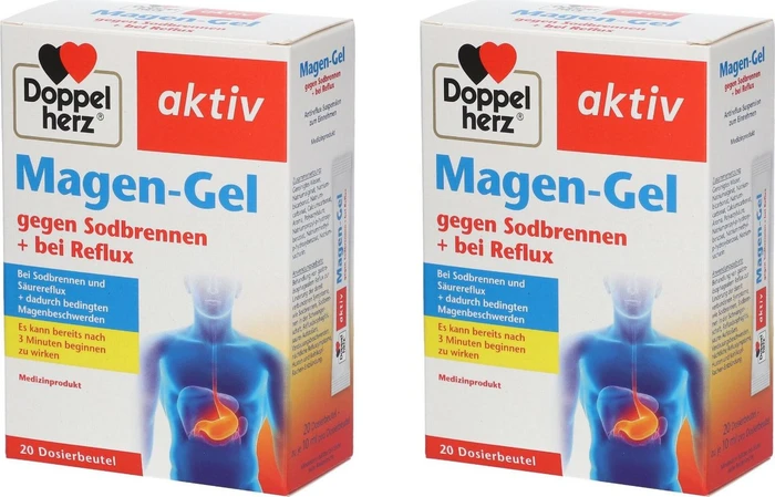 Doppelherz aktiv Magen-Gel Portionsbeutel, 40 Stück (2x 20 Stück)
