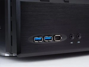 SilverStone Lascala LC10-E USB 2.0 schwarz