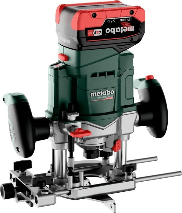 Metabo OFV 18 LTX BL 12 Akku-Oberfräse inkl. Koffer + 2 Akkus 5.5Ah