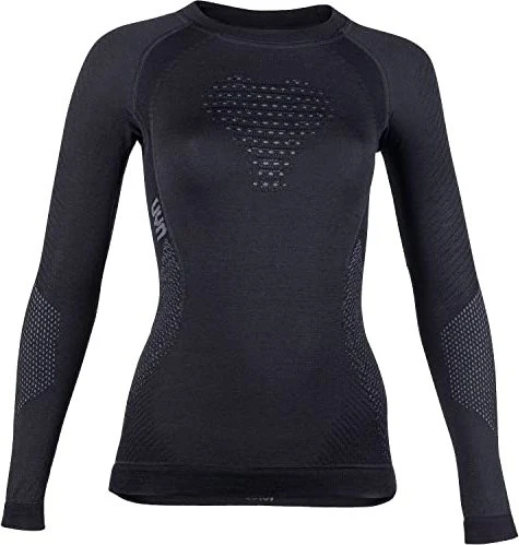 UYN Fusyon Merino Funktionsshirt langarm black/anthracite (Damen)
