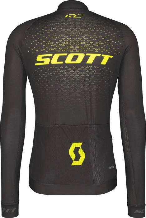 Scott RC Pro Trikot langarm black/sulphur yellow (Herren)