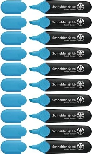 Schneider Job Textmarker blau, 10er-Pack