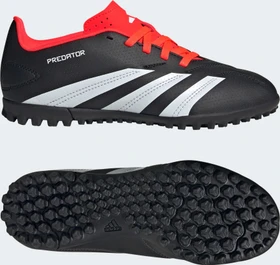 adidas Predator Club TF core black/cloud white/solar red (Junior)