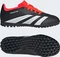 adidas Predator Club TF core black/cloud white/solar red (Junior) Vorschaubild