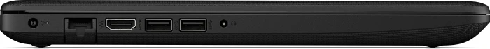 HP Laptop 15-da0641ng, Jet Black, Core i3-7020U, 8GB RAM, 512GB SSD, DE