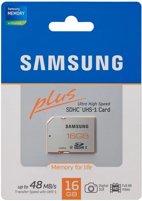 Samsung Plus R48 16GB, UHS-I, Class 6