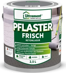 Ultrament Pflaster Frisch Betonlasur grau, 2.5l