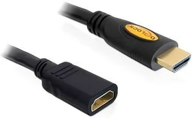 DeLOCK High Speed mit Ethernet HDMI 1.4 Verlängerungskabel, 2m
