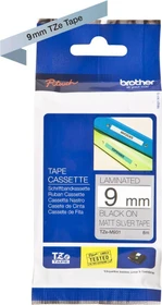 Brother TZe-M921 Beschriftungsband, 9mm, schwarz/silber