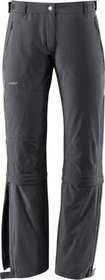 Vaude Farley Stretch Capri T-Zip II Zip-Off Hose lang basalt (Damen)