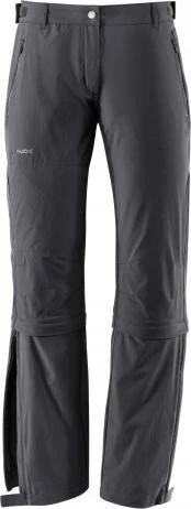 Vaude Farley Stretch Capri T-Zip II Zip-Off Hose lang basalt (Damen)