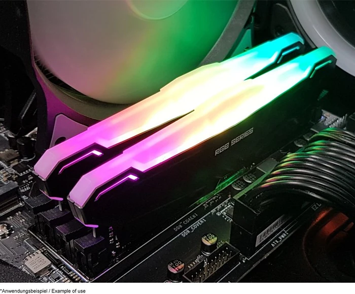 LC-Power LC-RAM RGB UDIMM 32GB Kit, DDR4-3200, CL16-19-19-39