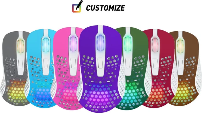 Xtrfy M4 RGB Wireless weiß, USB