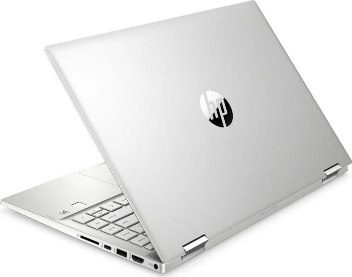 HP Pavilion x360 Convertible 14-dw1154ng, Natural Silver, Core i5-1135G7, 8GB RAM, 512GB SSD, DE