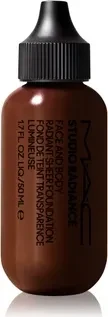 MAC Studio Radiance Face & Body Radiant Sheer Foundation W9, 50ml