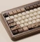 Akko MU02, Walnussholz - Mountain Seclusion, LEDs RGB, Rosewood linear, USB/Bluetooth, DE Vorschaubild