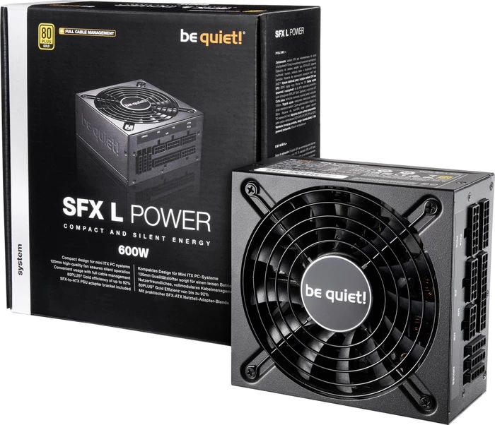 be quiet! SFX-L Power 600W, SFX-L 3.3