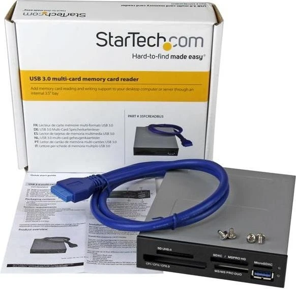 StarTech Multi-Slot-Cardreader, USB 3.0 19-Pin Stecksockel [Stecker]