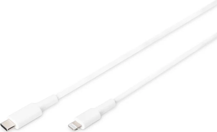 Digitus Daten- und Ladekabel USB-C/Lightning 1.0m weiß